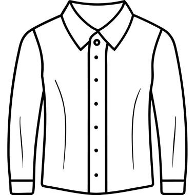 gömlek ceket simgesi