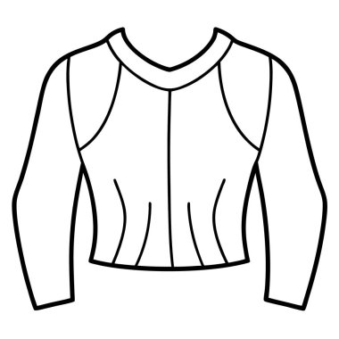 moda ve günlük çizgi vektör simgesi.