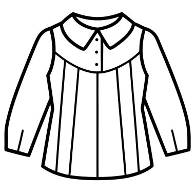 shirt moda simgesi vektör illüstrasyon grafik tasarımı