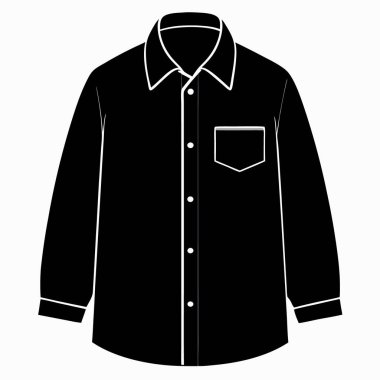 Gömlek simgesini, basit tarzı