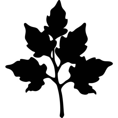 Bitkinin vektör illüstrasyonu