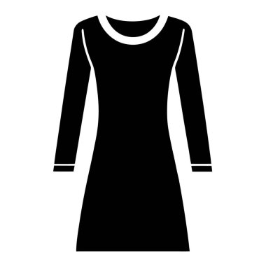 Kadın izole edilmiş vektör simgesini kolayca düzenlenebilir ya da düzenlenebilir şekilde giydirin.