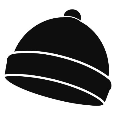 Şapka. Web simgesi basit illüstrasyon