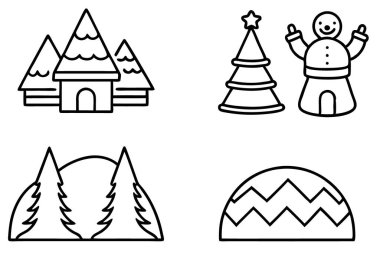 Noel simgeleri kümesi