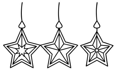 vektör yıldız kümesi