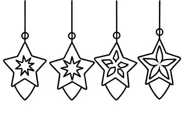 vektör noel ışıkları simgesi