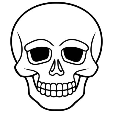 Siyah çizgili kafatası