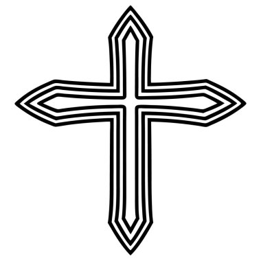 Hristiyan vektör simgesi