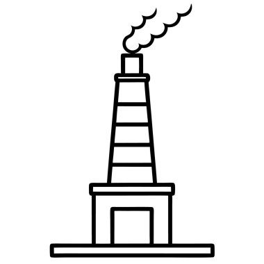 Fabrika simgesi, anahat stili