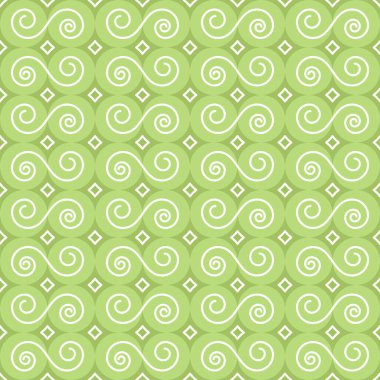 Yeşil düz esinti batik pürüzsüz desen