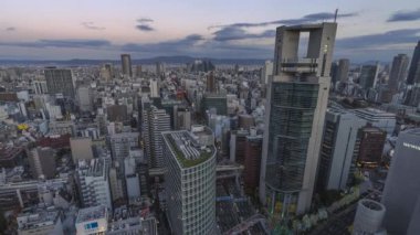 Asya Japonya Osaka sokak sahnesi