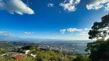 Barselona şehrinin manzarası