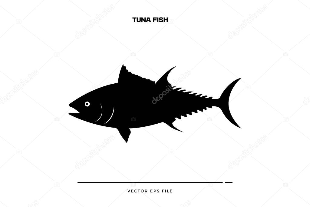 Tuna fish vector art