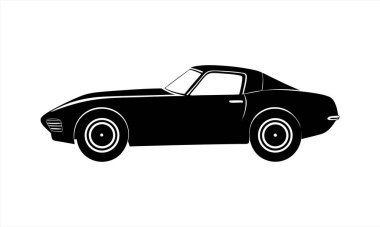 Vektör illüstrasyonu, araba, simge