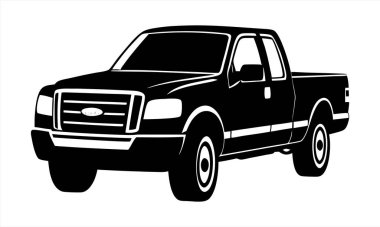 araba vektör logo şablonu çizimi