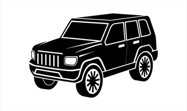 Beyaz arka plandaki cipin silueti. vektör illüstrasyonu.