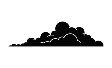 bulut simgesi, vektör, illüstrasyon