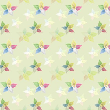 Renkli desenler. Çiçek yaprakları. Çok renkli taç yaprakları. Yay şekli. Yaz deseni.