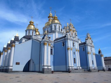 Ukrayna, Kyiv 'deki St. Michael' s Altın Kubbeli Katedrali