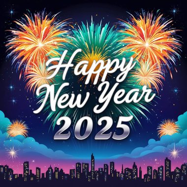 Mutlu yıllar 2025 Tasarım