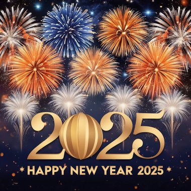 Mutlu yıllar 2025 Tasarım