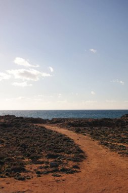 İspanya 'daki Akdeniz' in güzel manzarası Mallorca Balearic Adaları