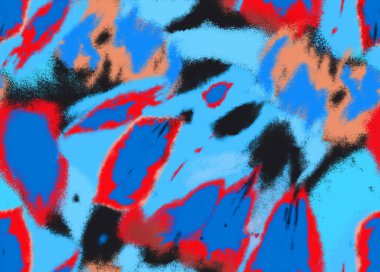 Bahar çiçekleri, renkli arka planda pembe renkler. Mayolar, elbiseler, kumaşlar, gömlekler, plaj elbiseleri için yaz tasarımı. Kusursuz çiçek deseni.