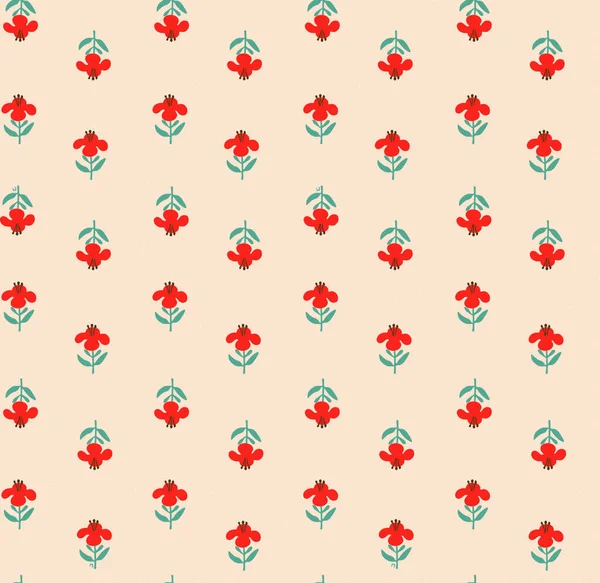 Ornament Paisley Bandana Print Zijde Nek Sjaal Kerchief Vierkante Patroon — Stockfoto