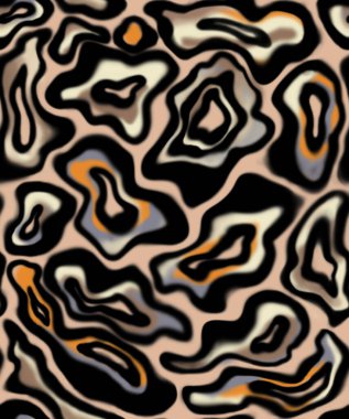 Çiçeksiz suluboya desen.