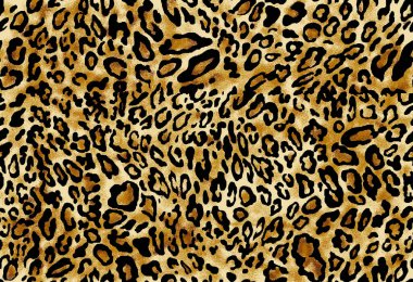 Leopar deseni. modern moda baskısı.