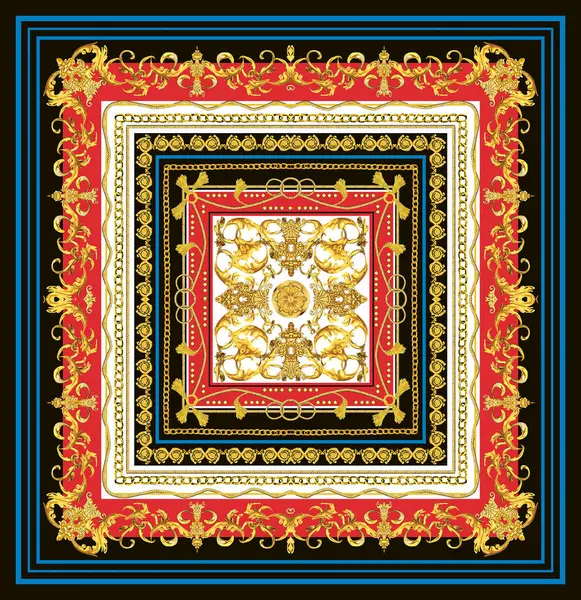 Vektör dekoratif etnik süsleme