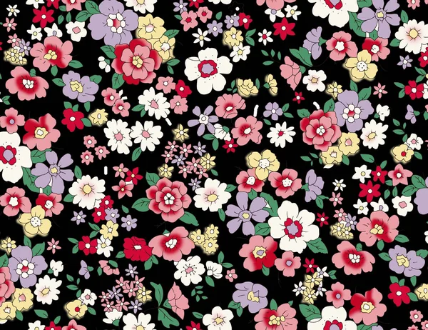 seamless pattern with floral motif