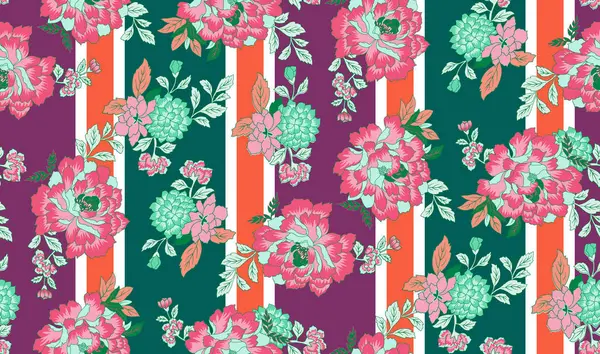 Kusursuz çiçek deseni. vektör