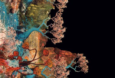 güzel soyut renkli dekoratif arkaplan.