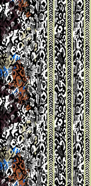 leopard pattern. abstract design.