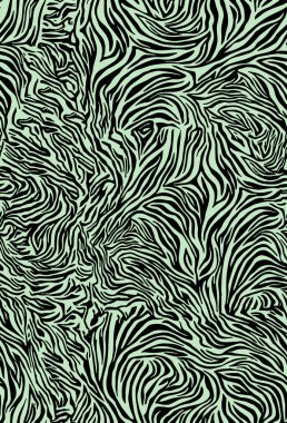 Dalgalı soyut desen