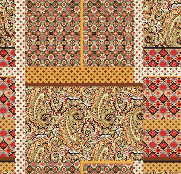 vektör Dikişsiz etnik desen