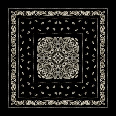 Soyut vektör siyah-beyaz desen