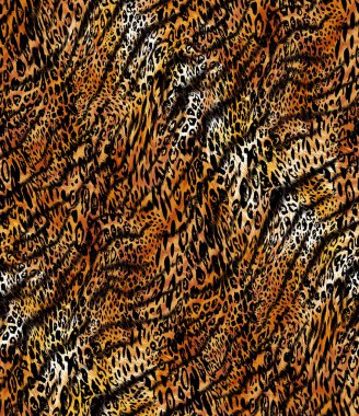 Leopar deseni. modern baskı arka planı. Kusursuz bir doku. Tekstil izleri. moda vektörü. vektör illüstrasyonu.