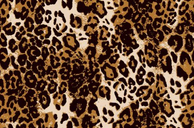 Leopar kürkü pürüzsüz desen. hayvan kürkü dokusu.