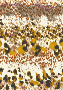 Leopar derili kusursuz soyut desen