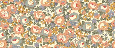 Vektör çiçeksiz desen