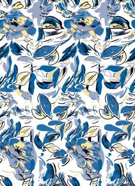 mavi ve beyaz kuşlar.