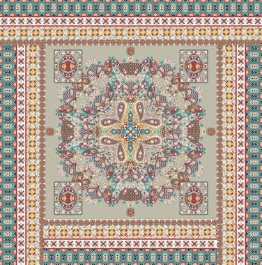 Kusursuz bir arka plan modeli. Mozaik sanat elementleri