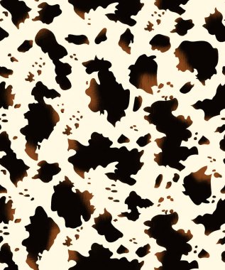 Vektör hayvan kusursuz desen. el çizimi arkaplanı