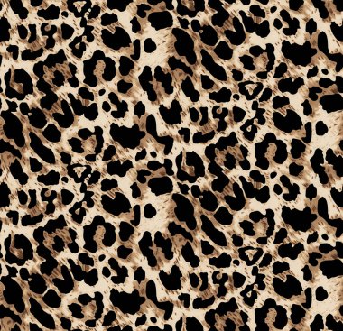 Kusursuz hayvan izi, leopar derisi.