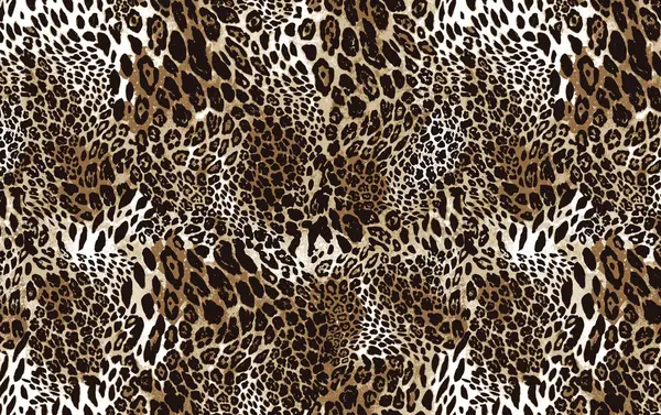 Leopar desenli kusursuz desen