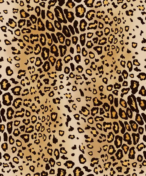 Leopar deseni kusursuz. Hayvan derisi. vektör
