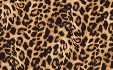 Leopar deseni kusursuz desen