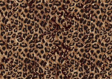 Leopar deseni. soyut hayvan izi